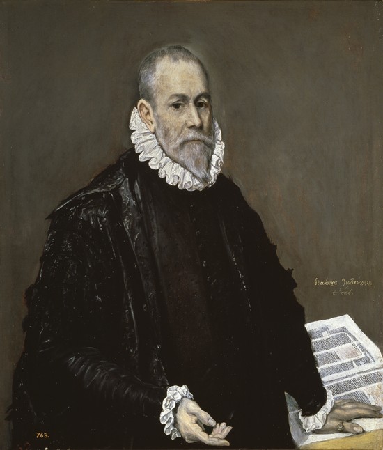 Portrait of a Physician od (eigentl. Dominikos Theotokopulos) Greco, El