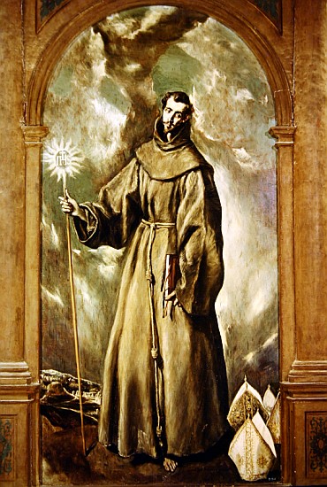 Saint Bernard od (eigentl. Dominikos Theotokopulos) Greco, El