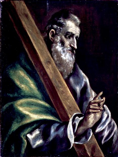 St. Andrew od (eigentl. Dominikos Theotokopulos) Greco, El
