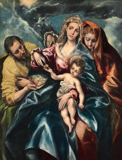 The Holy Family with Mary Magdalen