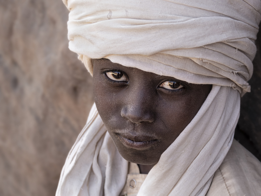 gazes at Ennedi desert, Tchad od Elena Molina