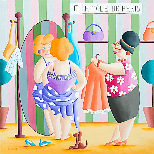 Á la mode de Paris od Elisabeth Davy-Bouttier