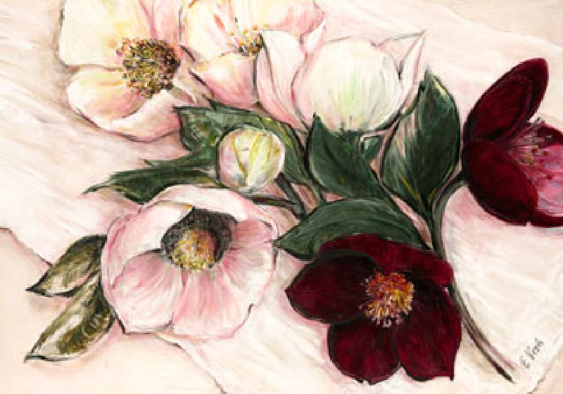 Elegant Anemones od Elisabeth Krobs