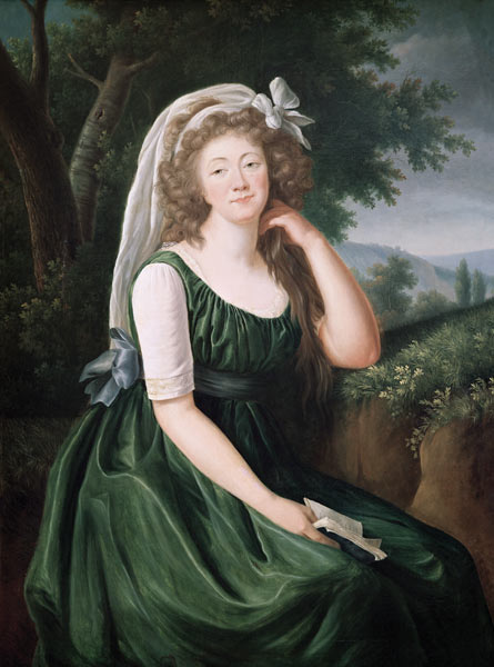 Portrait of the Countess du Barry (1743-93) 1789 od Elisabeth Louise Vigee-Lebrun