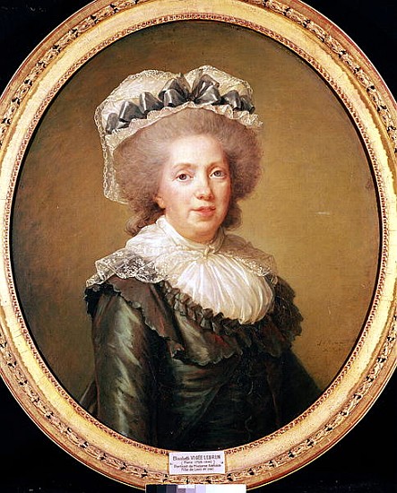 Portrait of Adelaide de France (1732-1800) 1791 od Elisabeth Louise Vigee-Lebrun