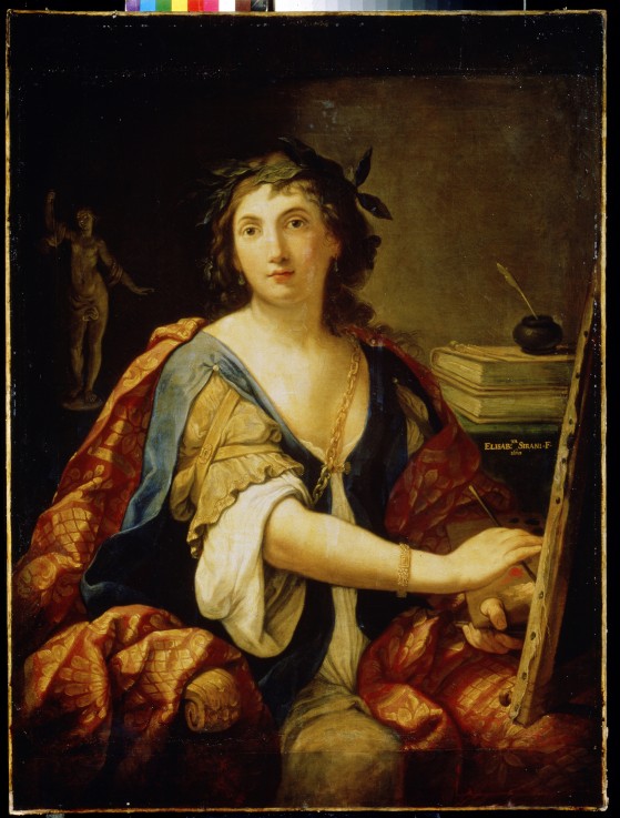 Allegory of Painting (Self-portrait) od Elisabetta Sirani