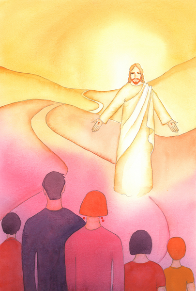 Whatever our vocation, we can give glory to the Father by walking forward on the road He has asked u od Elizabeth  Wang