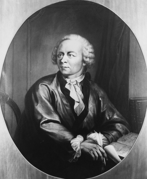 Portrait of the mathematican Leonhard Euler (1707-1783) od Emanuel Handmann