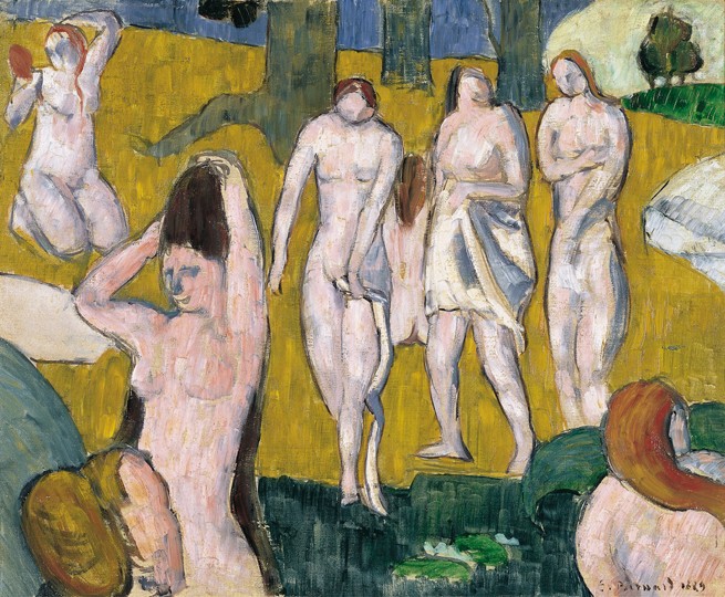 Women Bathing od Emile Bernard