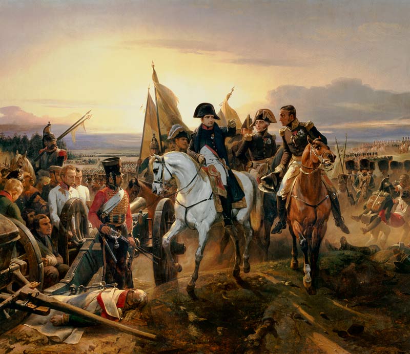 The Battle of Friedland od Emile Jean Horace Vernet
