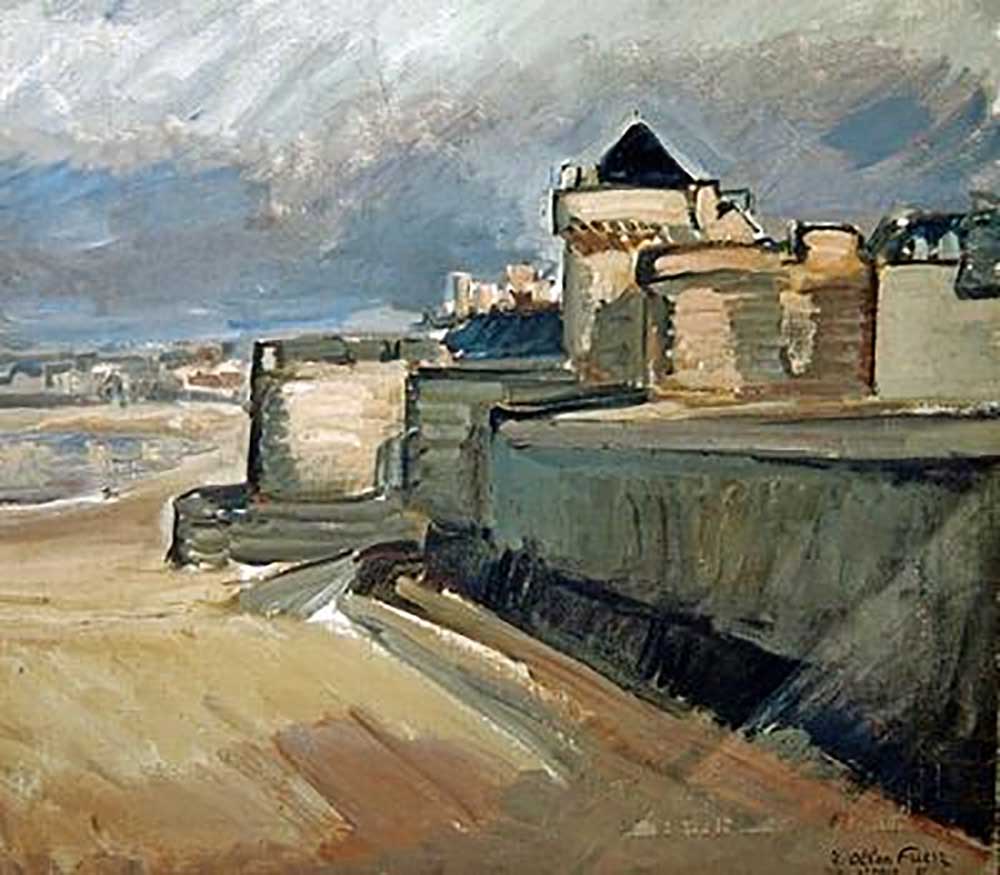 View of Saint-Malo, 1935 od Emile Othon Friesz