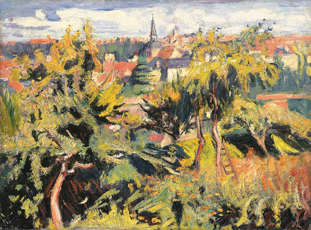 Small Town Behind Trees, 1904 od Emile Othon Friesz