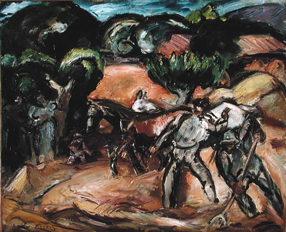 Farming Scene, 1926 od Emile Othon Friesz