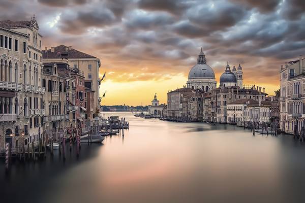 Grand Canal In The Morning od emmanuel charlat