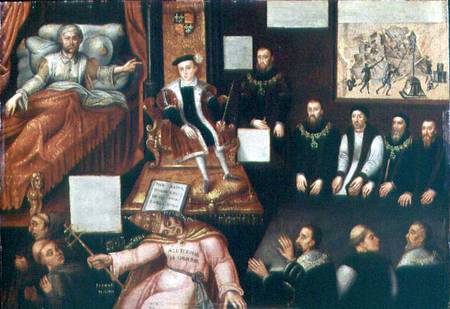 An Allegory of the Reformation od English School