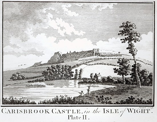 Carisbrook Castle, in the Isle of Wight od English School