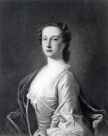 Clementina Walkinshaw, c.1760 od English School