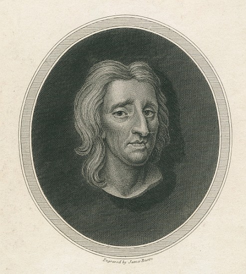 John Locke; engraved by James Basire od English School