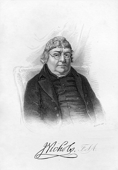 John Nichols; engraved by Woolnoth od English School