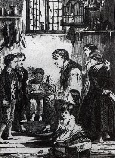 John Pounds teaching children in his home od English School