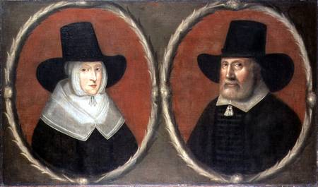 John Tradescant the Elder (1570-c.1638) and his Wife Elizabeth od English School