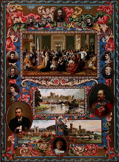 Life of Queen Victoria, from ''The Illustrated London News'' Jubilee Edition od English School