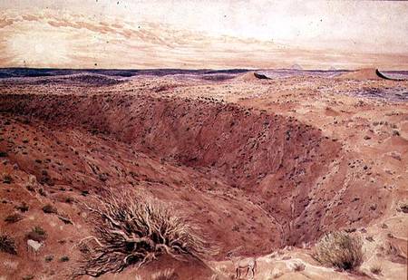 An-Nafud, the great red sand desert north of the Najd, Saudi Arabia od English School