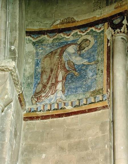 St. Paul and the Viper, in St. Anselm's Chapel od English School
