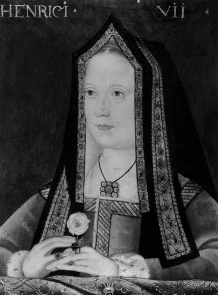 Portrait of Elizabeth of York (1465-1503) od English School