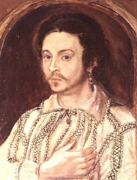 Portrait of Nathan Field (1587-c.1634), Elizabethan actor od English School