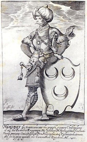 Portrait of Mehmed II od English School