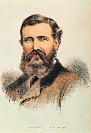 Portrait of Verney Lovett Cameron (1844-94), English explorer od English School