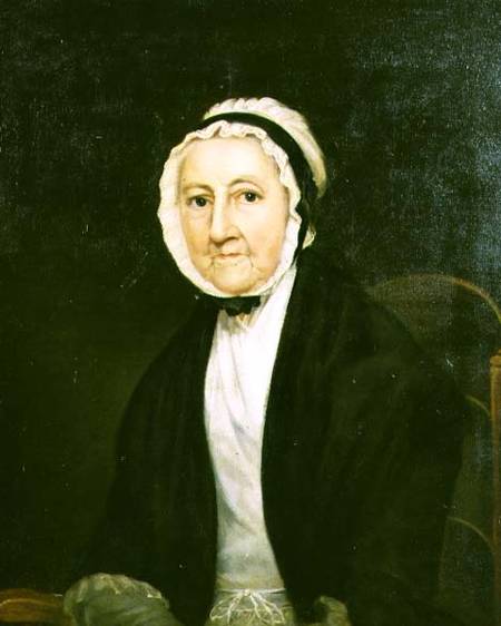 Portrait of a Quaker Lady od English School