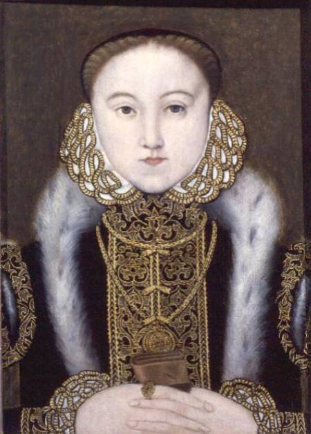 Portrait of Queen Elizabeth I od English School