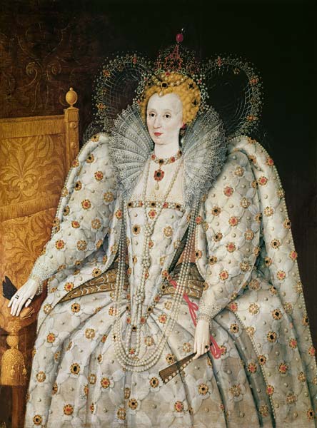 Queen Elizabeth I of England and Ireland (1533-1603) od English School