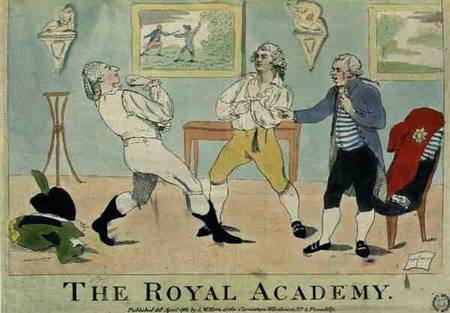 "The Royal Academy", pub. by S.W. Fores od English School