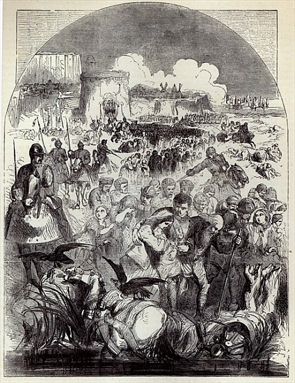 Siege of Calais: Departure of the Citizens od English School