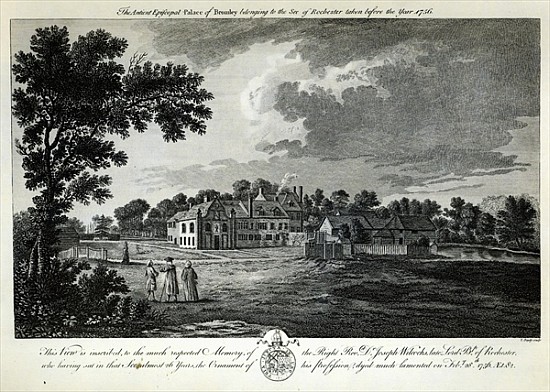 The Ancient Episcopal Palace of Bromley od English School