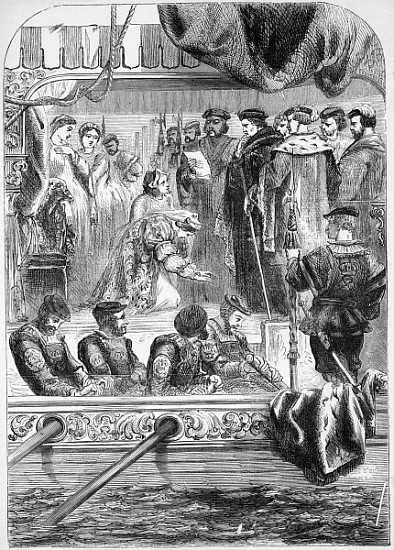 The Arrest of Anne Boleyn od English School
