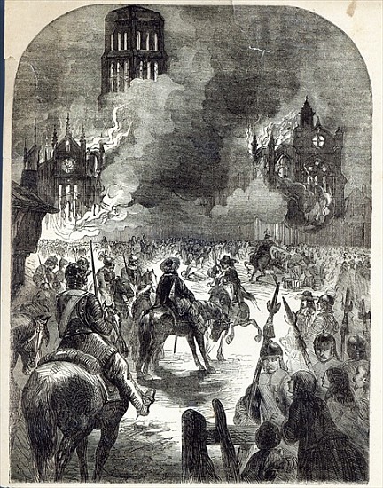 The burning of Old St. Paul''s od English School