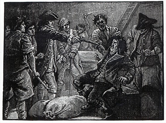 The Capture of Wolfe Tone in 1798 od English School