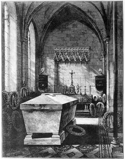 The Mortuary Chapel at St. Mary''s Church, Chislehurst, holding the tomb of Emperor Napoleon III and od English School