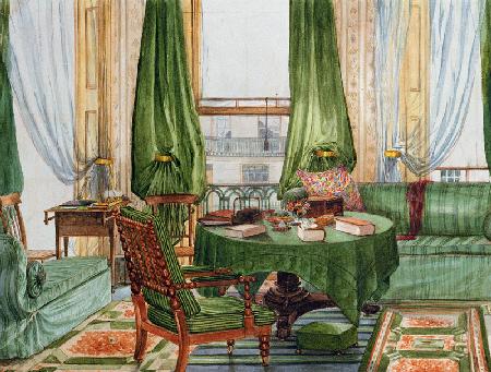 Interior View of a Drawing Room in Brighton