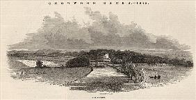 Goodwood Races: the Course, from ''The Illustrated London News'', 2nd August 1845