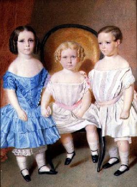 Miniature of the Cooper Children