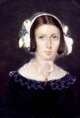 Portrait Miniature of Fanny Brawne