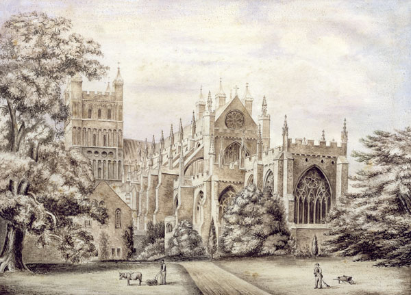 Exeter Cathedral, East End  on od English School