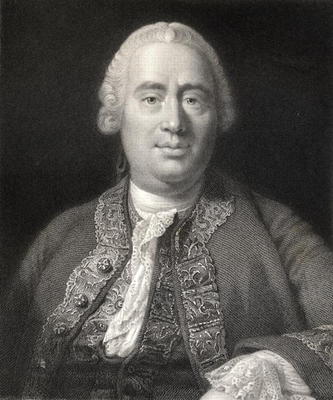David Hume (1711-76) (engraving) od English School, (19th century)