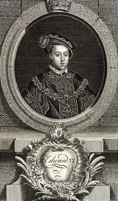 Edward VI (1537-53) King of England and Ireland, from 'The Gallery of Portraits', published 1833 (en od English School, (19th century)