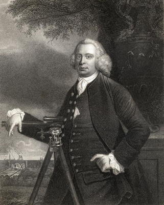 James Brindley (1716-72) from 'Gallery of Portraits', published in 1833 (engraving) od English School, (19th century)